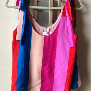Buddy Love Pink Red and Blue Tank Top